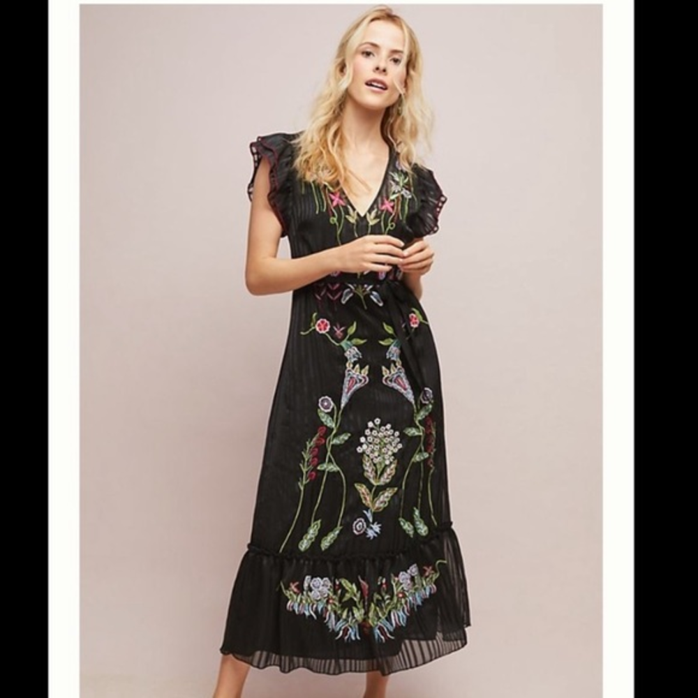 Anthropologie Corsica Not‎ So Serious Dress Size 10P